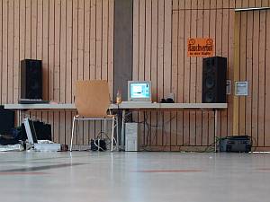 Aufbau Liveaufnahme