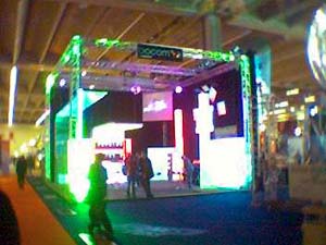 Standbeleuchtung Messestand Frankfurt