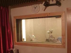 Trennscheiben im Tonstudio