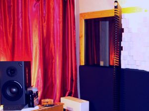 Trennscheiben im Tonstudio
